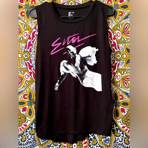 Elton John Sleeveless Tank Woman’s Size L